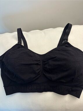 Kindred Bravely Black Nursing/Pumping Bra